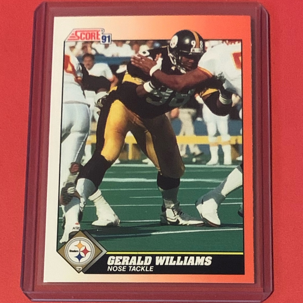 Gerald Williams #440 1991 Score Football Trading Card